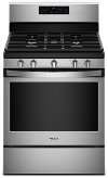 WFG525S0HS Whilpool 30 Inch Gas Range - 5.0 cu. ft. Stainless Steel