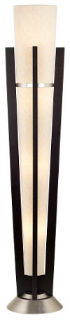 Espresso Trophy Uplight Floor Lamp - Deco