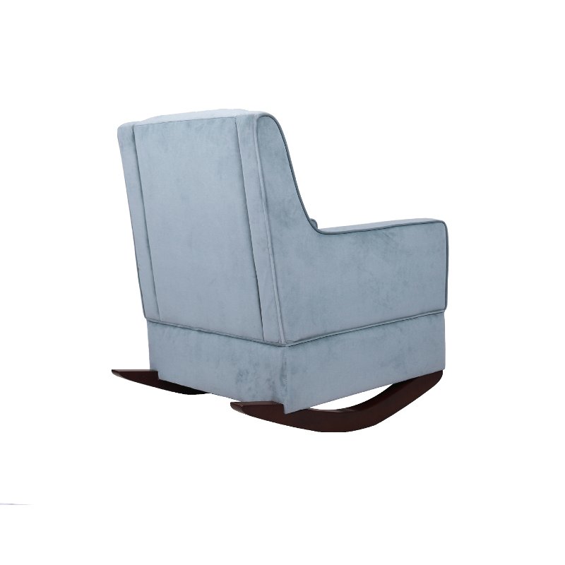 Contemporary Light Blue Nursery Rocker Riley Rc Willey Furniture Contemporary Light Blue Nursery Rocker Riley