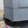Contemporary Light Blue Nursery Rocker - Riley-3