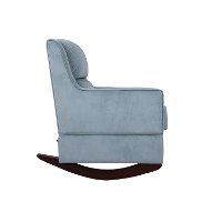 Contemporary Light Blue Nursery Rocker - Riley-6