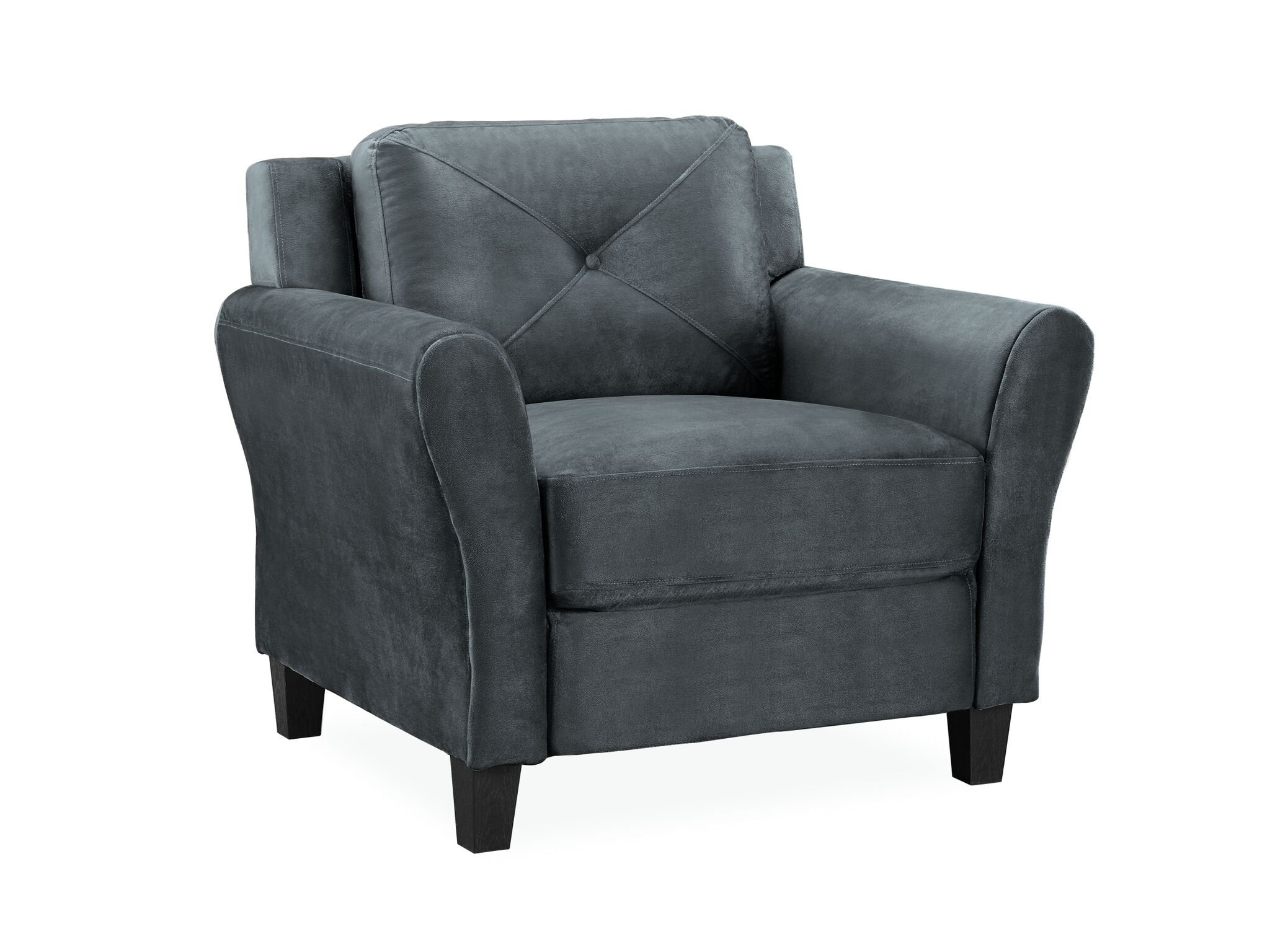 Harvard Contemporary Dark Gray Chair-1
