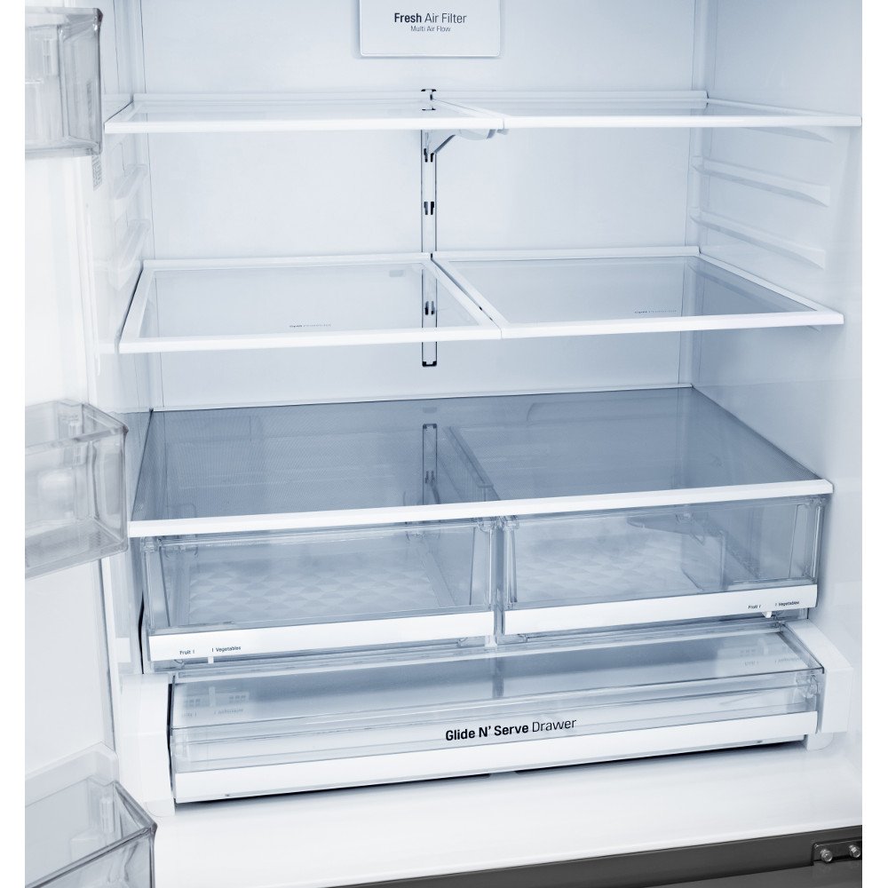 LFXC22526S LG 22.1 cu ft Counter Depth French Door Refrigerator - Fingerprint Resistant Stainless Steel-4