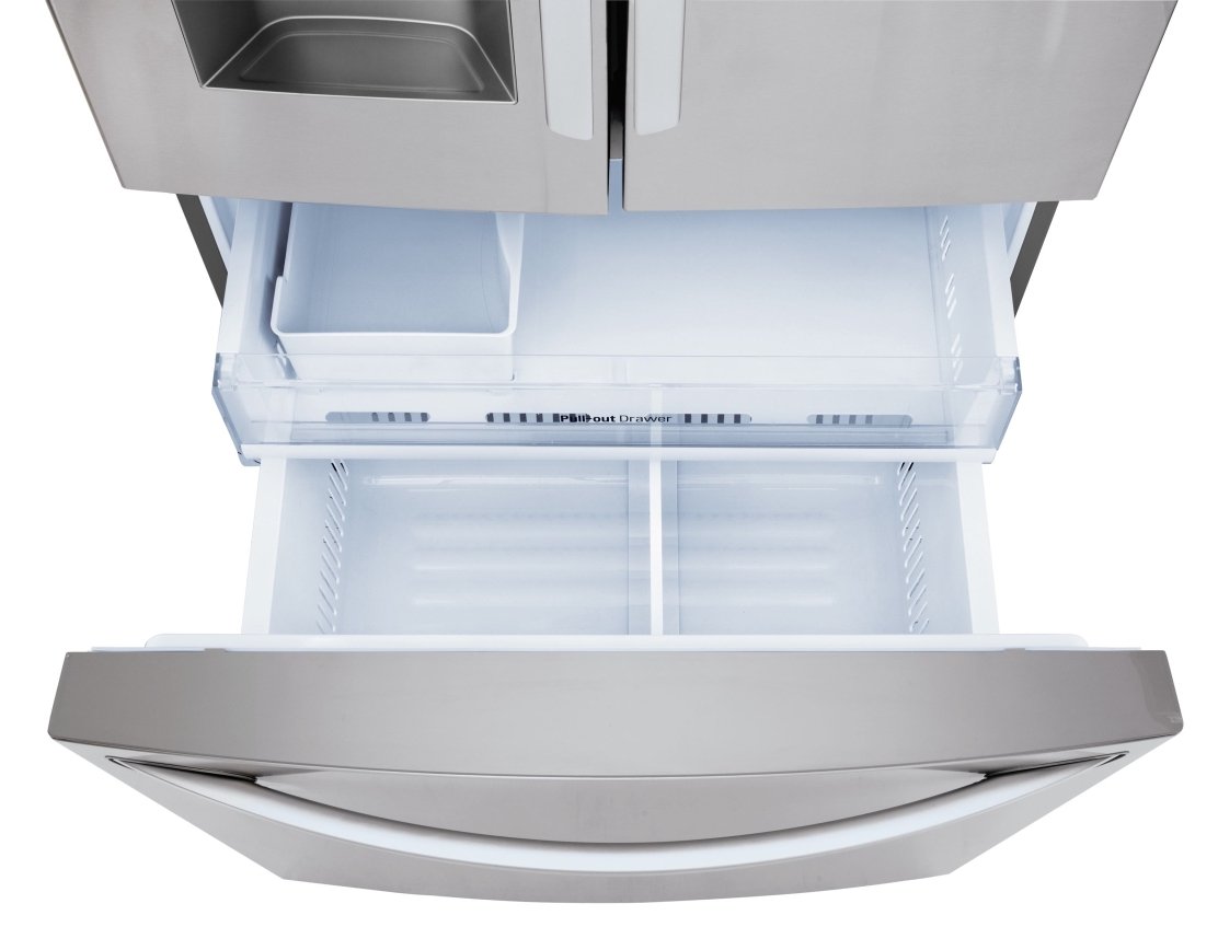 LFXC22526S LG 22.1 cu ft Counter Depth French Door Refrigerator - Fingerprint Resistant Stainless Steel-5