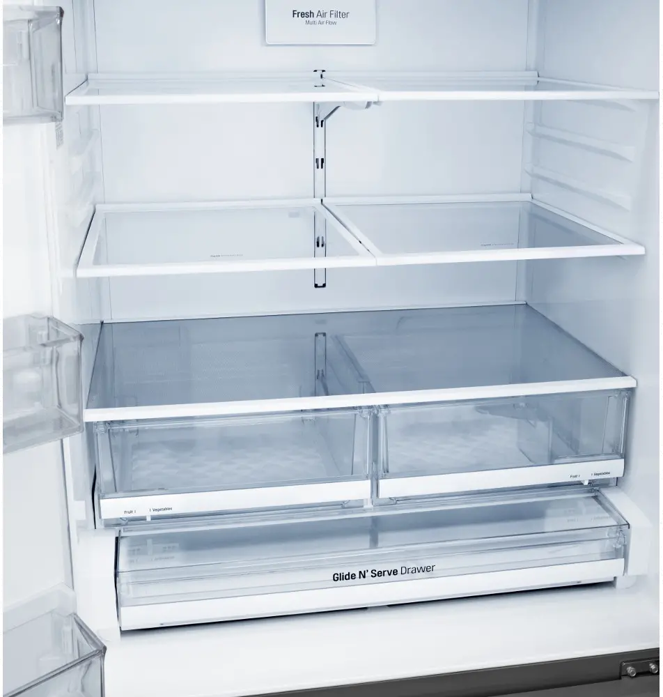 LFXC22526S LG 22.1 cu ft French Door Refrigerator - Counter Depth Stainless Steel-4