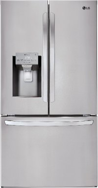 LFXC22526S LG Counter Depth French Door Smart Refrigerator - 22.1 cu. ft., 36 inch Stainless Steel