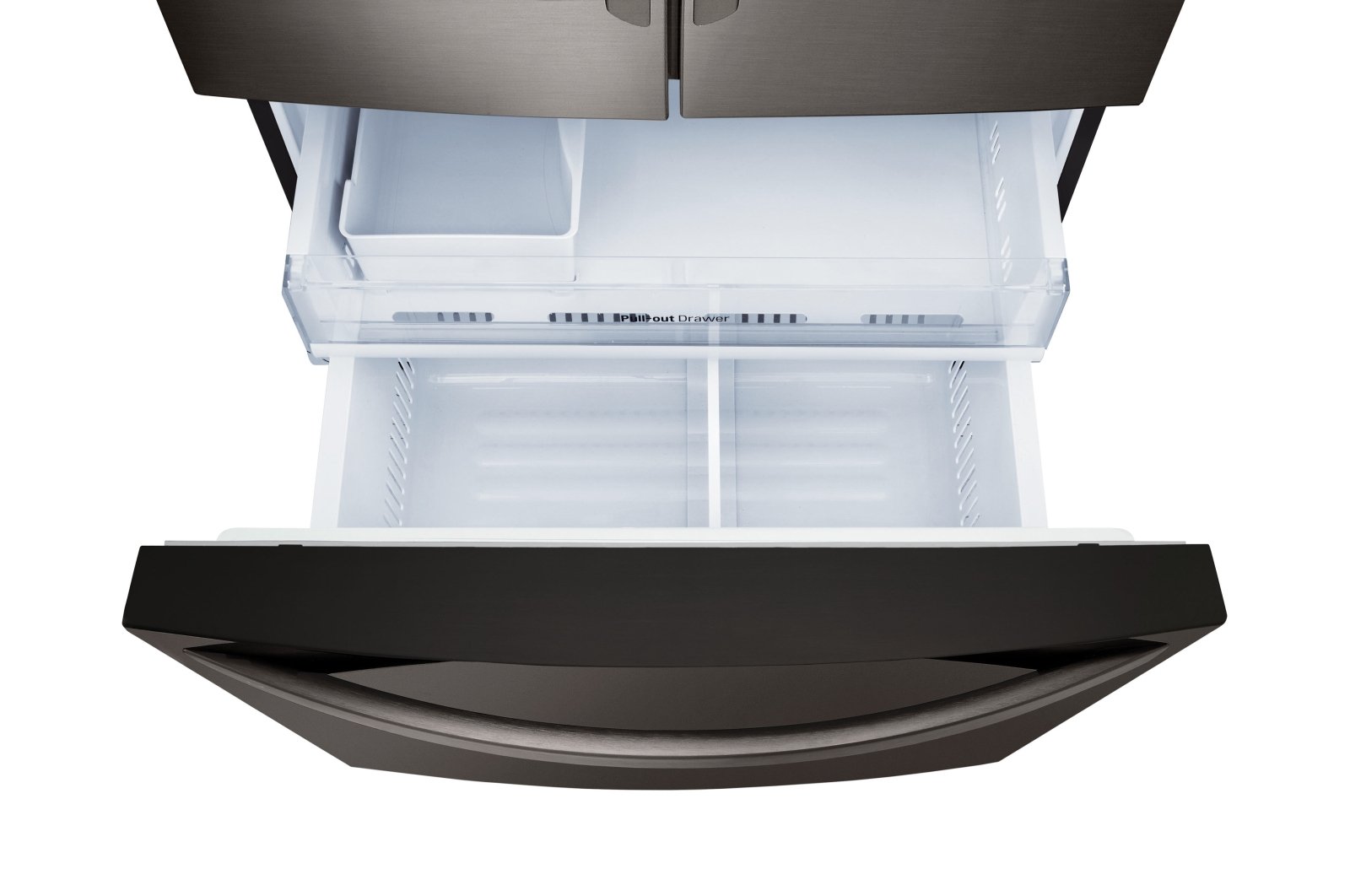 LFXC22526D LG 22.1 cu ft Counter Depth French Door Refrigerator - 36 W Black Stainless Steel-5