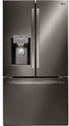LFXC22526D LG Counter Depth French Door Smart Refrigerator - 22.1 cu. ft., 36 inch Black Stainless Steel