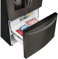LFXC22526D LG Counter Depth French Door Smart Refrigerator - 22.1 cu. ft., 36 inch Black Stainless Steel-7