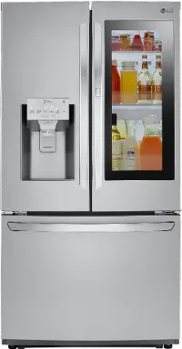LFXC22596S LG 21.9 cu ft French Door Refrigerator - Counter Depth Stainless Steel