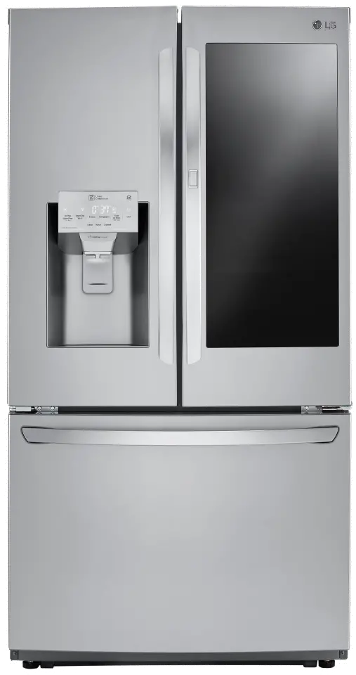 LFXC22596S LG 21.9 cu ft French Door Refrigerator - Counter Depth Stainless Steel-2