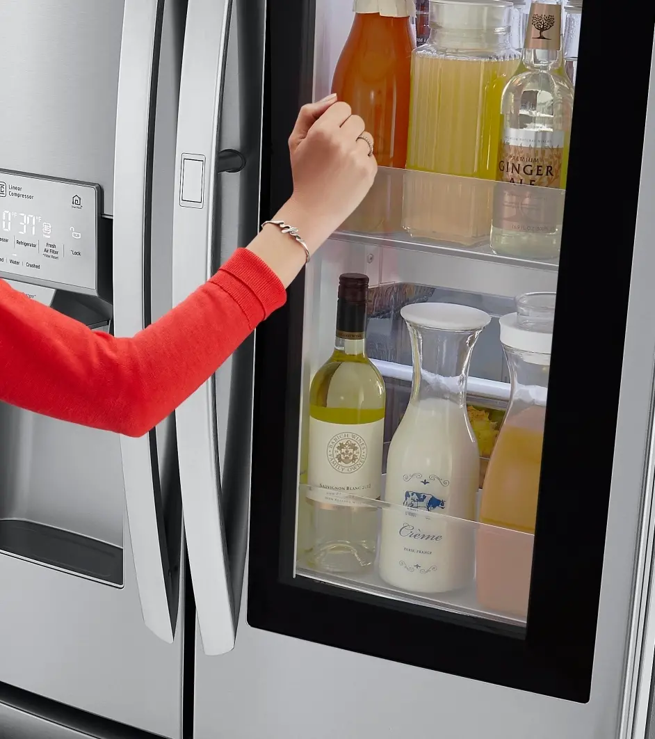 LFXC22596S LG 21.9 cu ft French Door Refrigerator - Counter Depth Stainless Steel-6