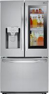 LFXC22596S LG Counter Depth French Door Smart Refrigerator with Door-in-Door - 21.9 cu. ft., 36 inch Stainless Steel