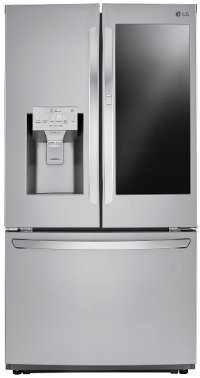 LFXC22596S LG Counter Depth French Door Smart Refrigerator with Door-in-Door - 21.9 cu. ft., 36 inch Stainless Steel-2