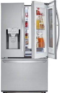 LFXC22596S LG Counter Depth French Door Smart Refrigerator with Door-in-Door - 21.9 cu. ft., 36 inch Stainless Steel-3