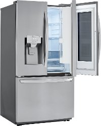 LFXC22596S LG Counter Depth French Door Smart Refrigerator with Door-in-Door - 21.9 cu. ft., 36 inch Stainless Steel-4