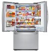 LFXC22596S LG Counter Depth French Door Smart Refrigerator with Door-in-Door - 21.9 cu. ft., 36 inch Stainless Steel-8