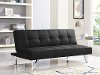 Black Serta Convertible Sofa Bed - Carly