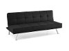 Black Serta Convertible Sofa Bed - Carly-4