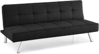 Black Serta Convertible Sofa Bed - Carly-4