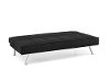 Black Serta Convertible Sofa Bed - Carly-6