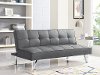 Charcoal Gray Serta Convertible Sofa Bed - Carly