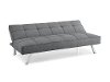 Charcoal Gray Serta Convertible Sofa Bed - Carly-5