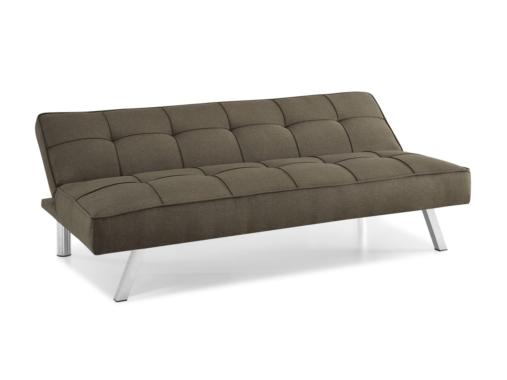 Carly Java Brown Serta Convertible Sofa Bed-4