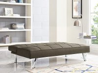 Java Brown Serta Convertible Sofa Bed - Carly-2