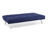 Navy Blue Serta Convertible Sofa Bed - Carly-6