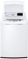 WT7100CW LG Clear Top Top Load Washer - 4.5 cu. ft. White