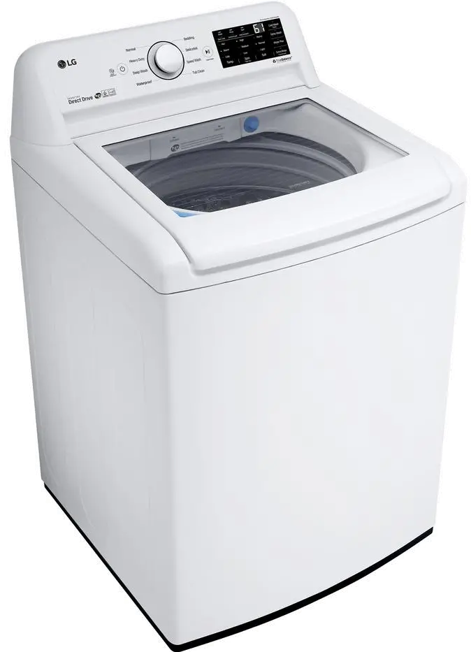 WT7100CW LG Clear Top Top Load Washer - 4.5 cu. ft. White-2