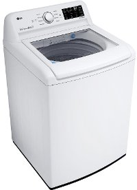 WT7100CW LG Clear Top Top Load Washer - 4.5 cu. ft. White-2