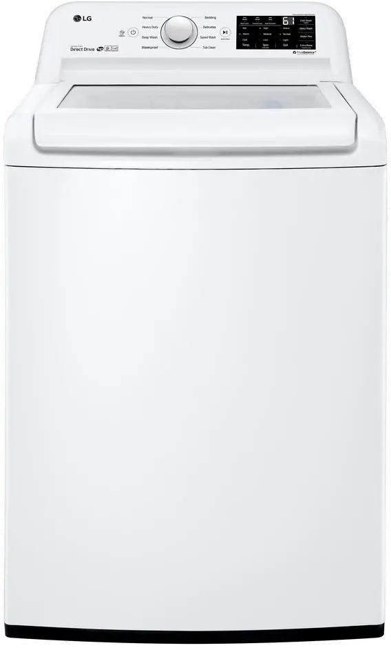 WT7100CW LG Clear Top Top Load Washer - 4.5 cu. ft. White-3