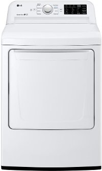 DLE7100W LG Electric Dryer with Dial-a-Cycle - White