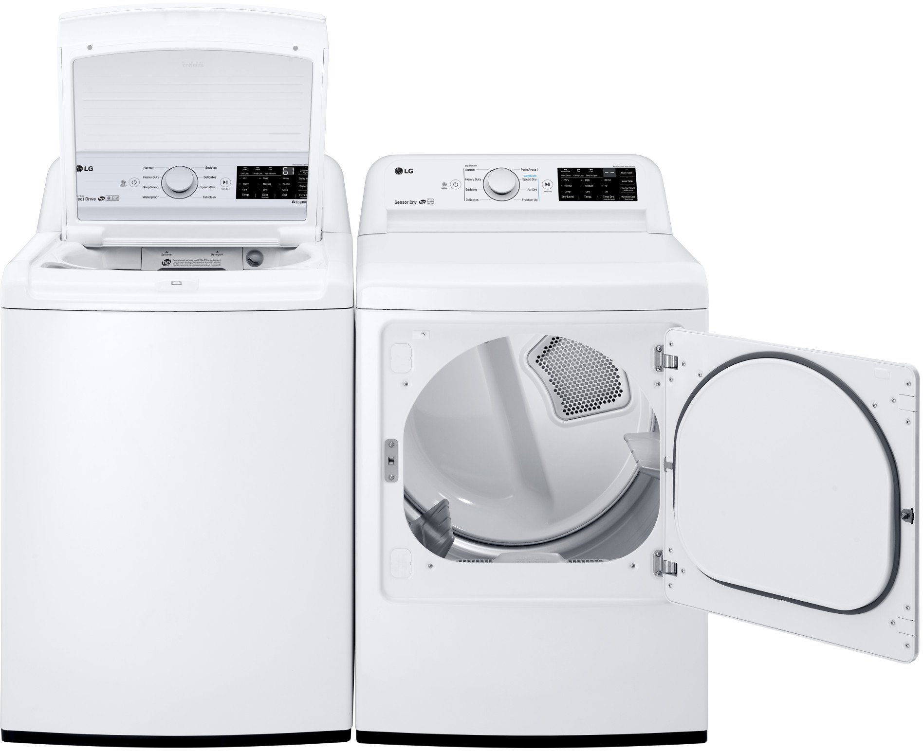 KIT LG Top Load Laundry Pair - Electric White-2