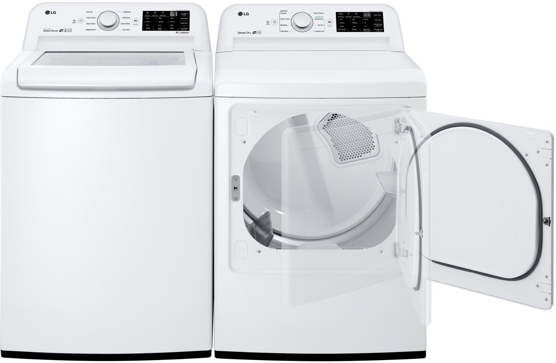 KIT LG Top Load Laundry Pair - Electric White-3