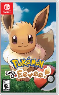 SWI HACPADW3A Pokemon: Let's Go, Eevee! - Nintendo Switch