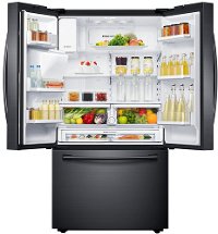 RF23HCEDBSG Samsung Counter Depth French Door Smart Refrigerator - 22.5 cu. ft., 36 Inch Black Stainless Steel-3