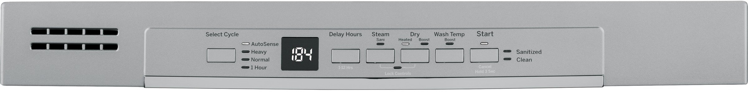 GDF530PSMSS GE Dishwasher with Pocket Handle - Stainless Steel-2