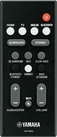 YAS-108BL Yamaha Soundbar with Dual Built-in Subwoofers-7