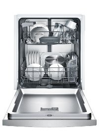 SHEM3AY55N Bosch 100 Series Dishwasher - Stainless Steel-2