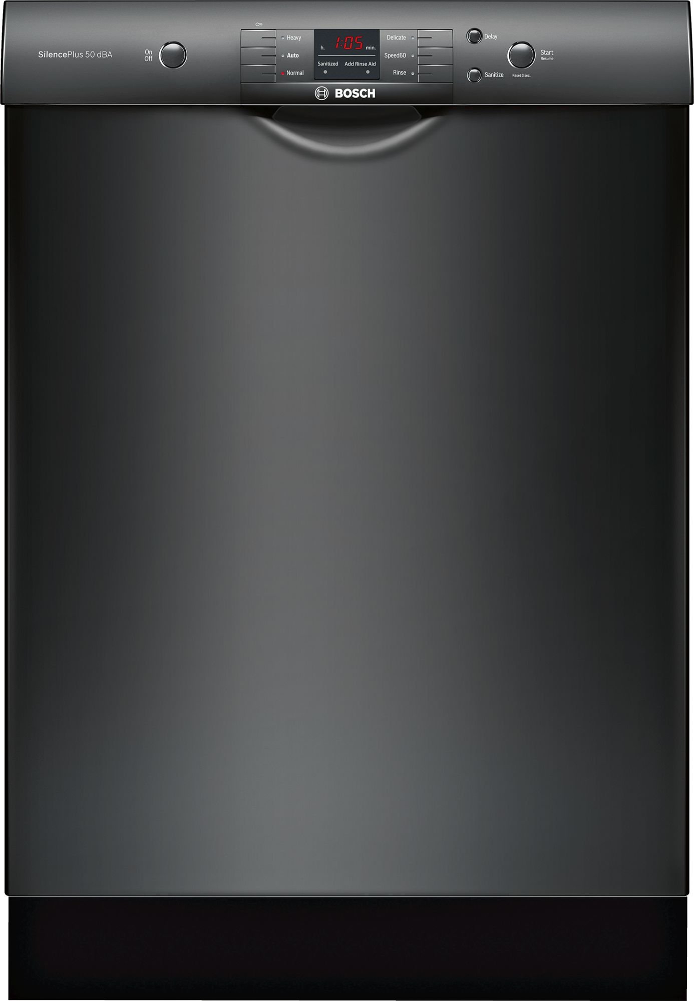 SHEM3AY56N Bosch 100 Series Dishwasher - Black-1