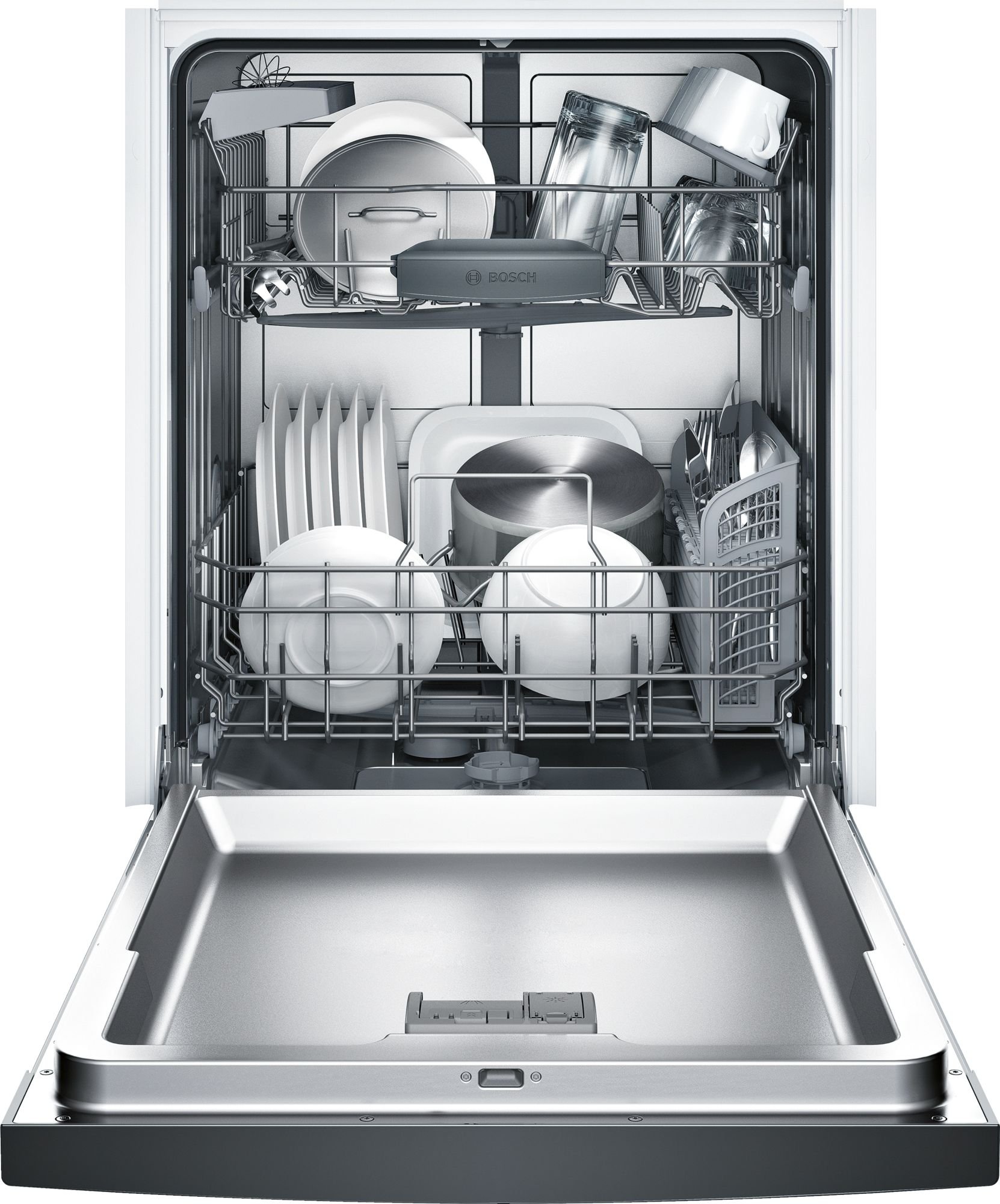 SHEM3AY56N Bosch 100 Series Dishwasher - Black-2