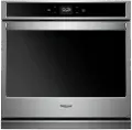 WOS51EC0HS Whirlpool 5 cu ft Single Wall Oven - Stainless Steel 30 Inch