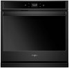 WOS51EC0HB Whirlpool 30 Inch Smart Single Wall Oven with Touchscreen - 5.0 cu. ft. Black