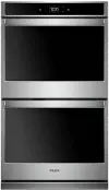 WOD51EC0HS Whirlpool 10 cu ft Double Wall Oven - Stainless Steel 30 Inch