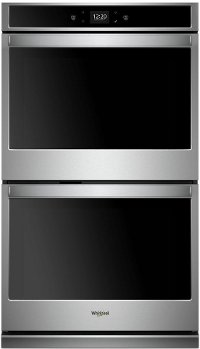 WOD51EC0HS Whirlpool 30 Inch Smart Double Wall Oven with Touchscreen - 10.0 cu. ft. Stainless Steel
