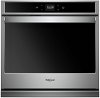 WOS51EC7HS Whirlpool 27 Inch Smart Single Wall Oven with Touchscreen - 4.3 cu. ft. Stainless Steel