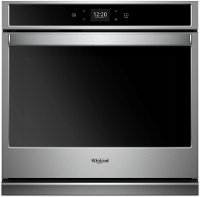 WOS51EC7HS Whirlpool 27 Inch Smart Single Wall Oven with Touchscreen - 4.3 cu. ft. Stainless Steel